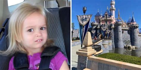 chloe going to disneyland|chloe side eye meme.